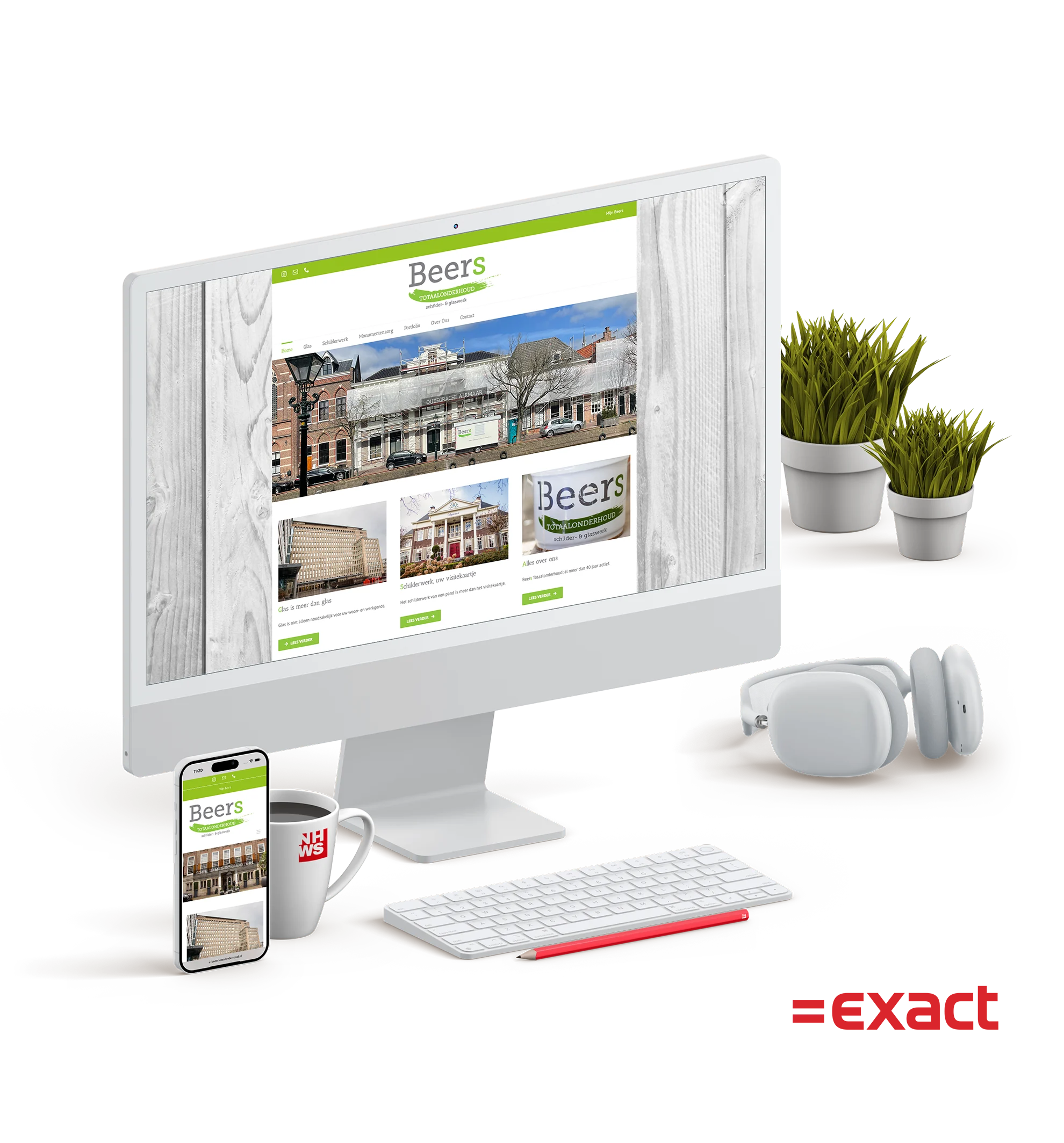 Lees verder over Beers Totaalonderhoud. Natuurlijk door NHWS, WordPress websites en webshops uit Alkmaar