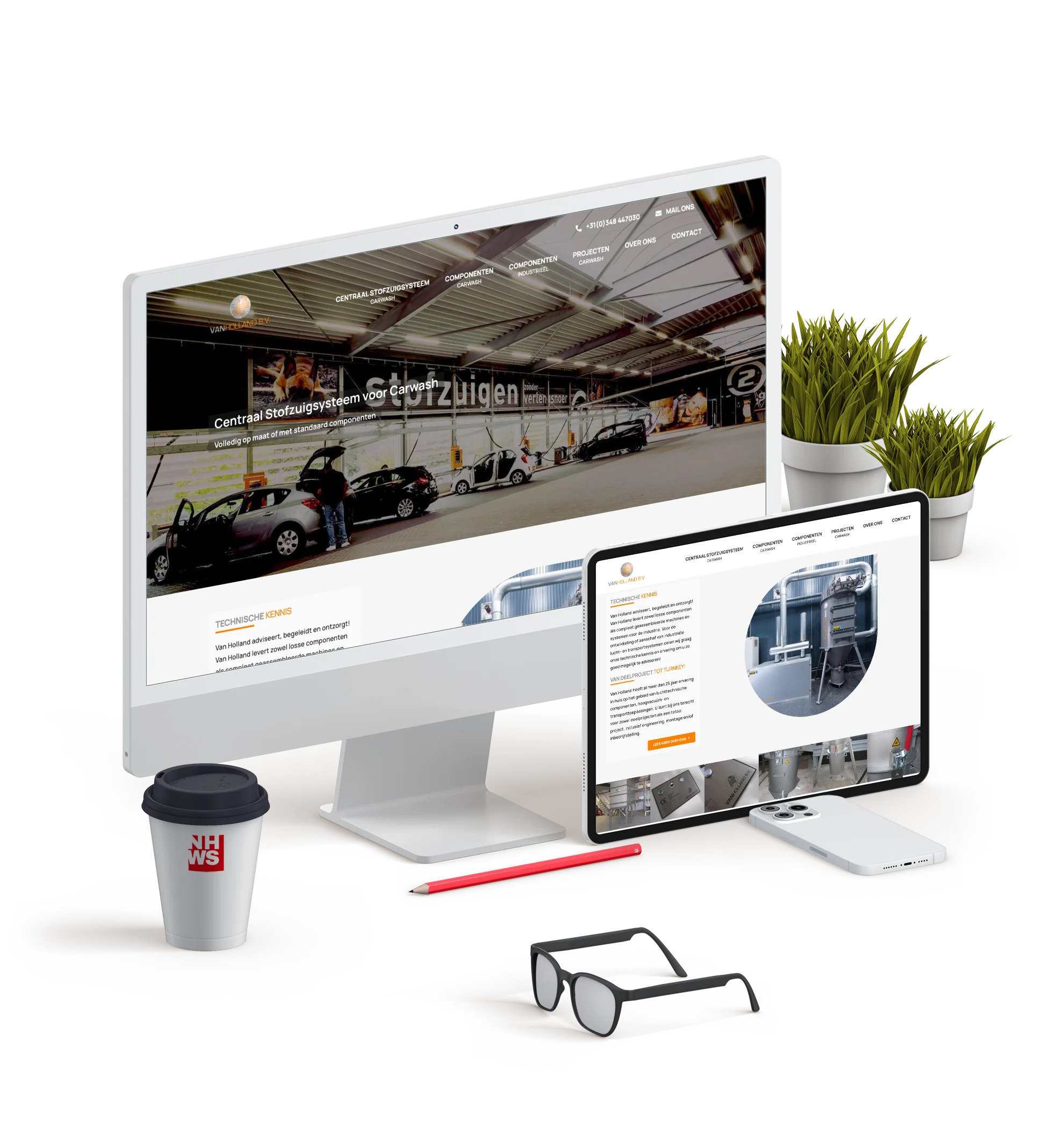 Lees verder over Machinefabriek Van Holland. Natuurlijk door NHWS, WordPress websites en webshops uit Alkmaar 