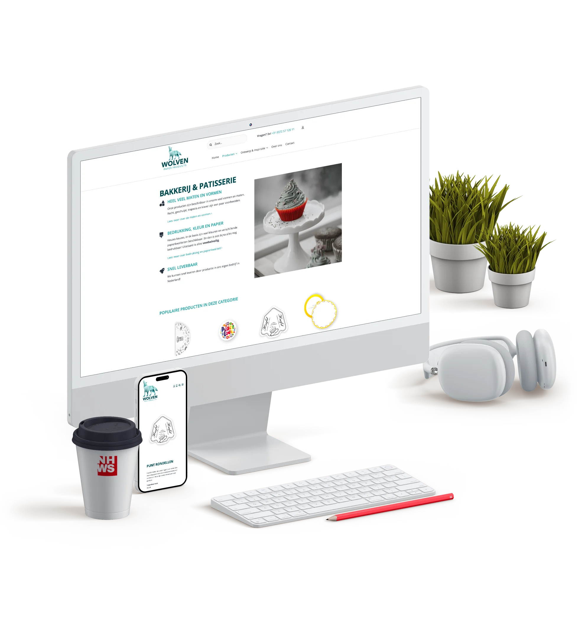 Lees verder over Wolven Paper Products. Natuurlijk door NHWS, WordPress websites en webshops uit Alkmaar 