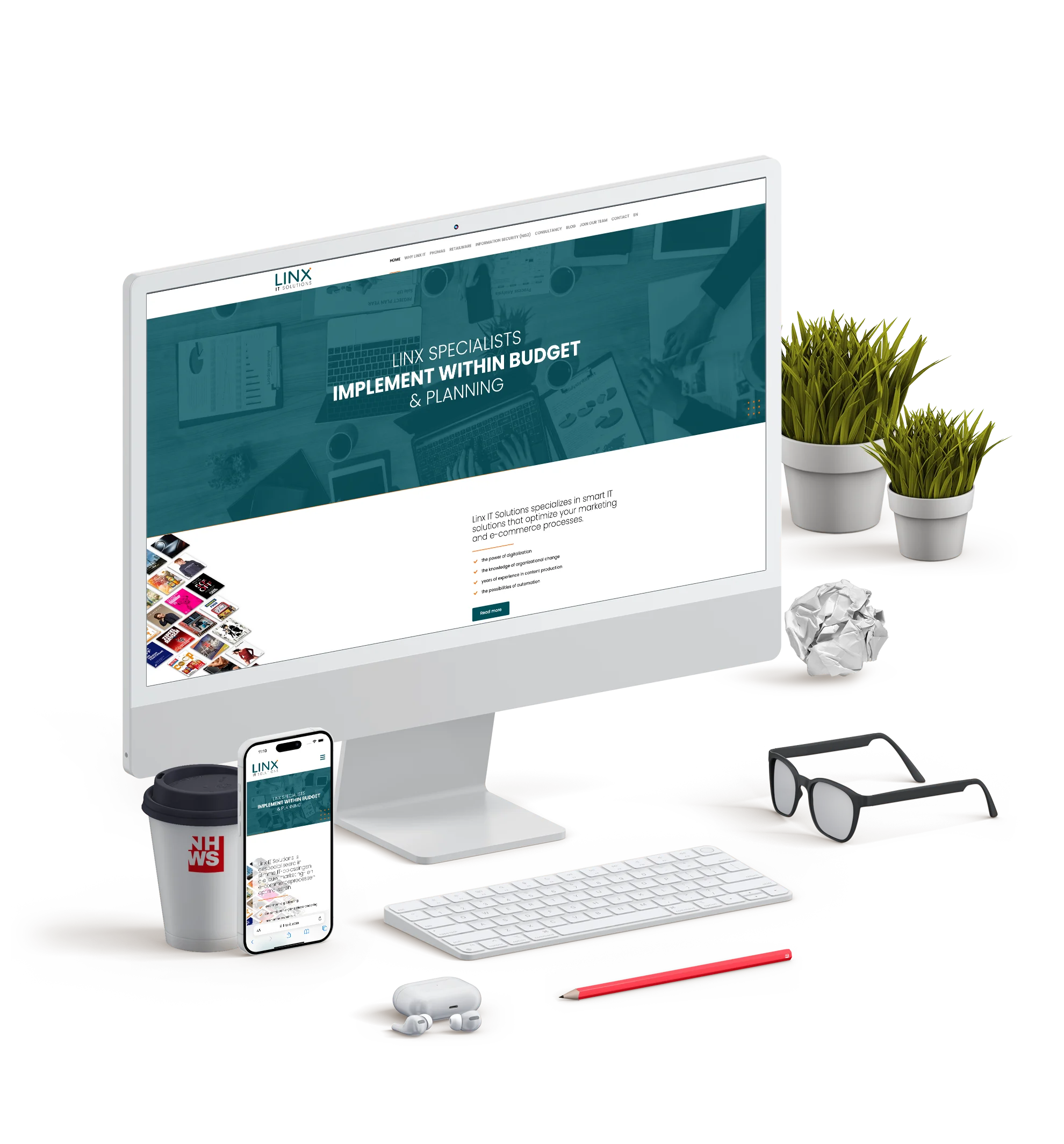 Lees verder over Linx IT Solutions. Natuurlijk door NHWS, WordPress websites en webshops uit Alkmaar 