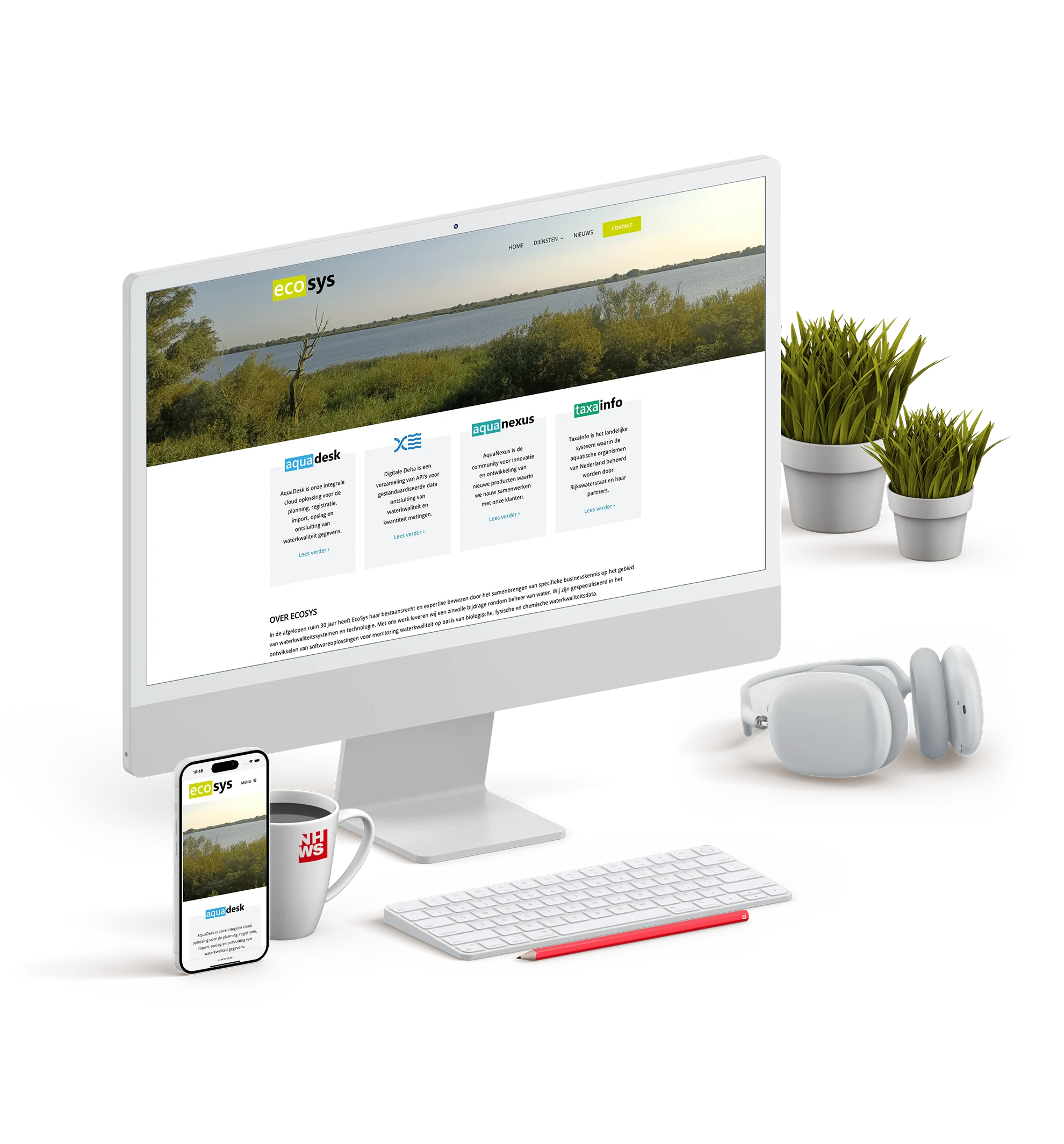 Lees verder over EcoSys. Natuurlijk door NHWS, WordPress websites en webshops uit Alkmaar 